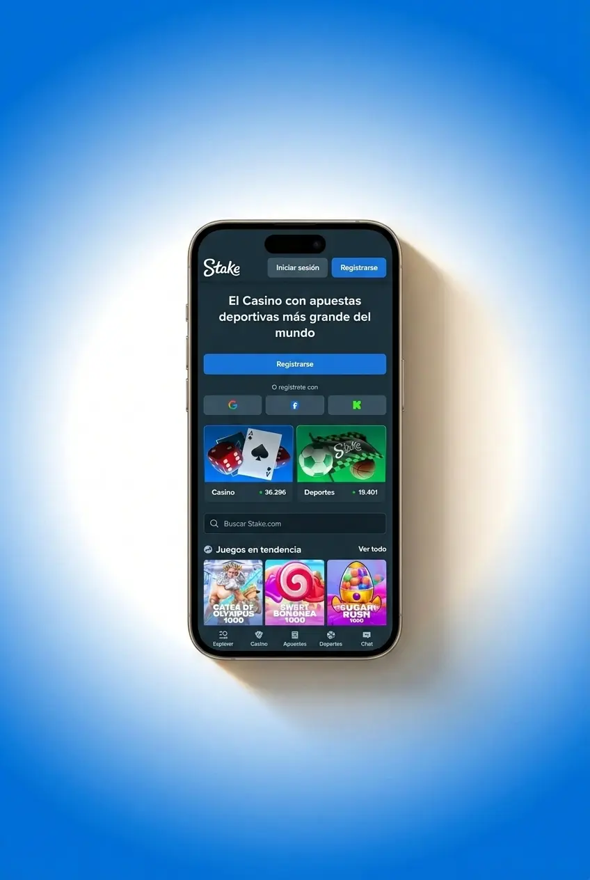 Activación del código promo en la app móvil de Stake.com para Android e iOS en pocos pasos