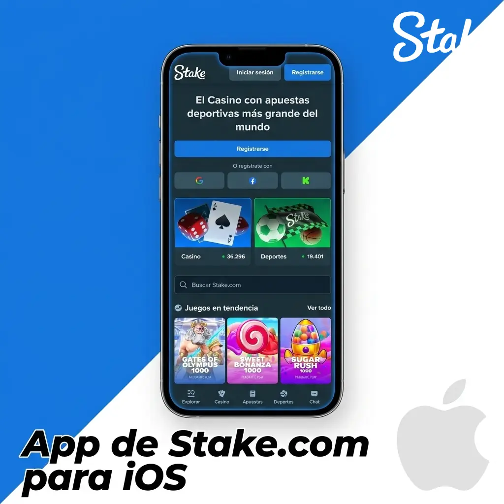 Ícono de Stake.com en pantalla de inicio de iPhone con iOS 14, acceso directo desde Safari para casino online