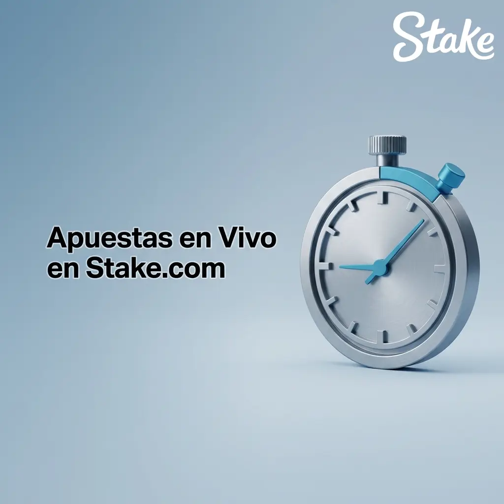 Apuestas en vivo en Stake.com con cuotas en tiempo real para fútbol, básquet, tenis y esports