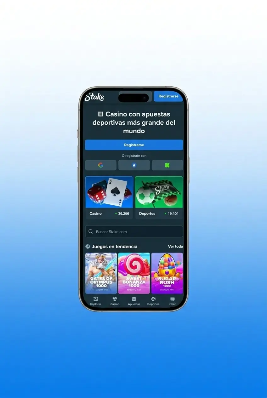App de Stake.com para apuestas MMA en Android e iOS con mercados en vivo, cuotas y gestión de cuenta móvil