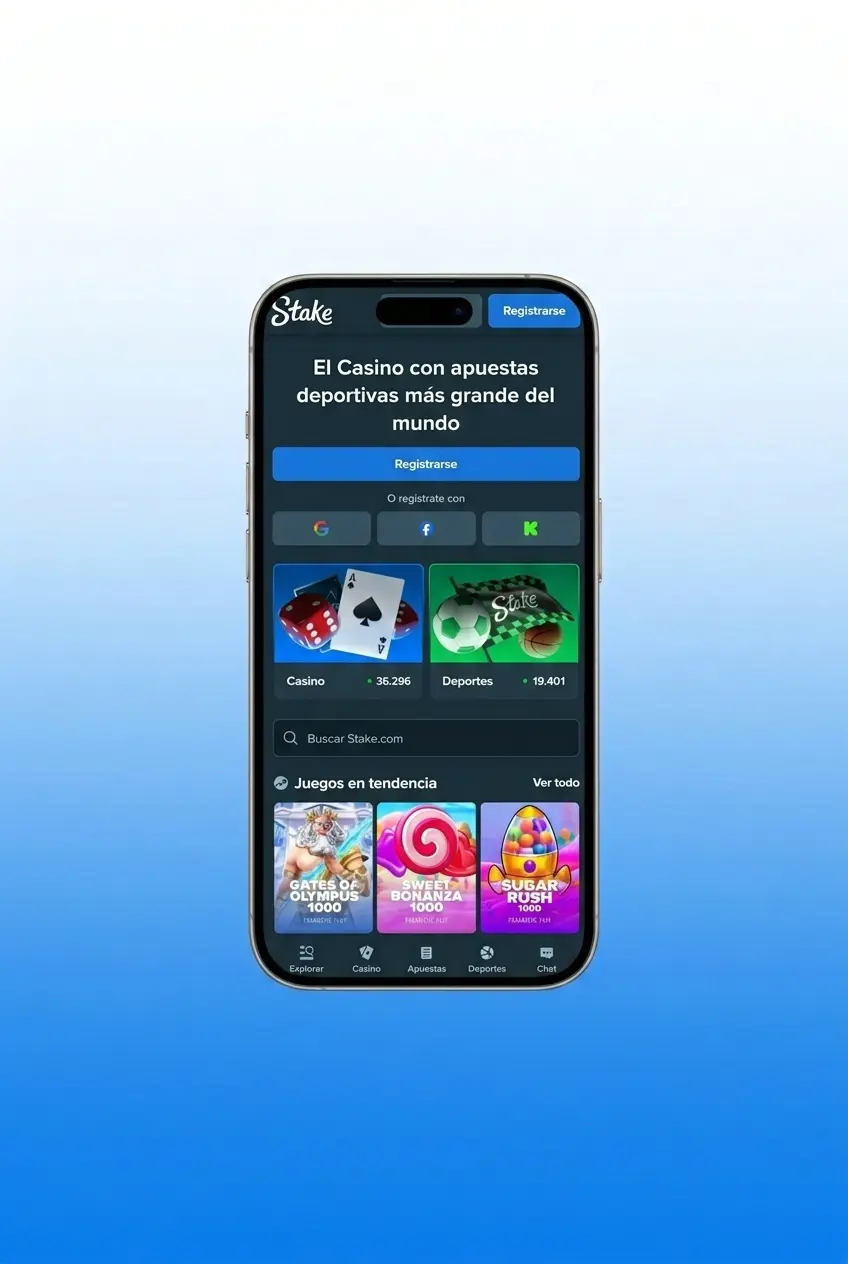App de Stake.com para apuestas MMA en Android e iOS con mercados en vivo, cuotas y gestión de cuenta móvil