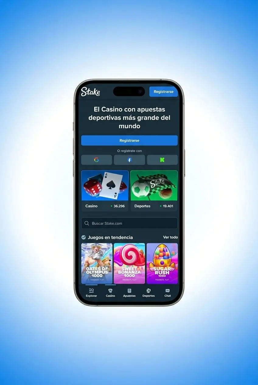 Guía para descargar e instalar la app de Stake.com en iPhone con iOS 12.0 o superior