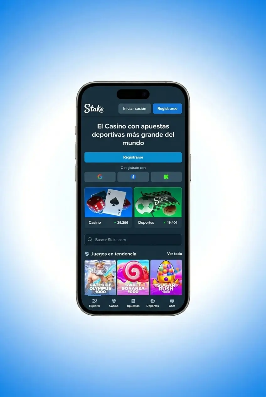 Guía para descargar e instalar la app de Stake.com en iPhone con iOS 12.0 o superior