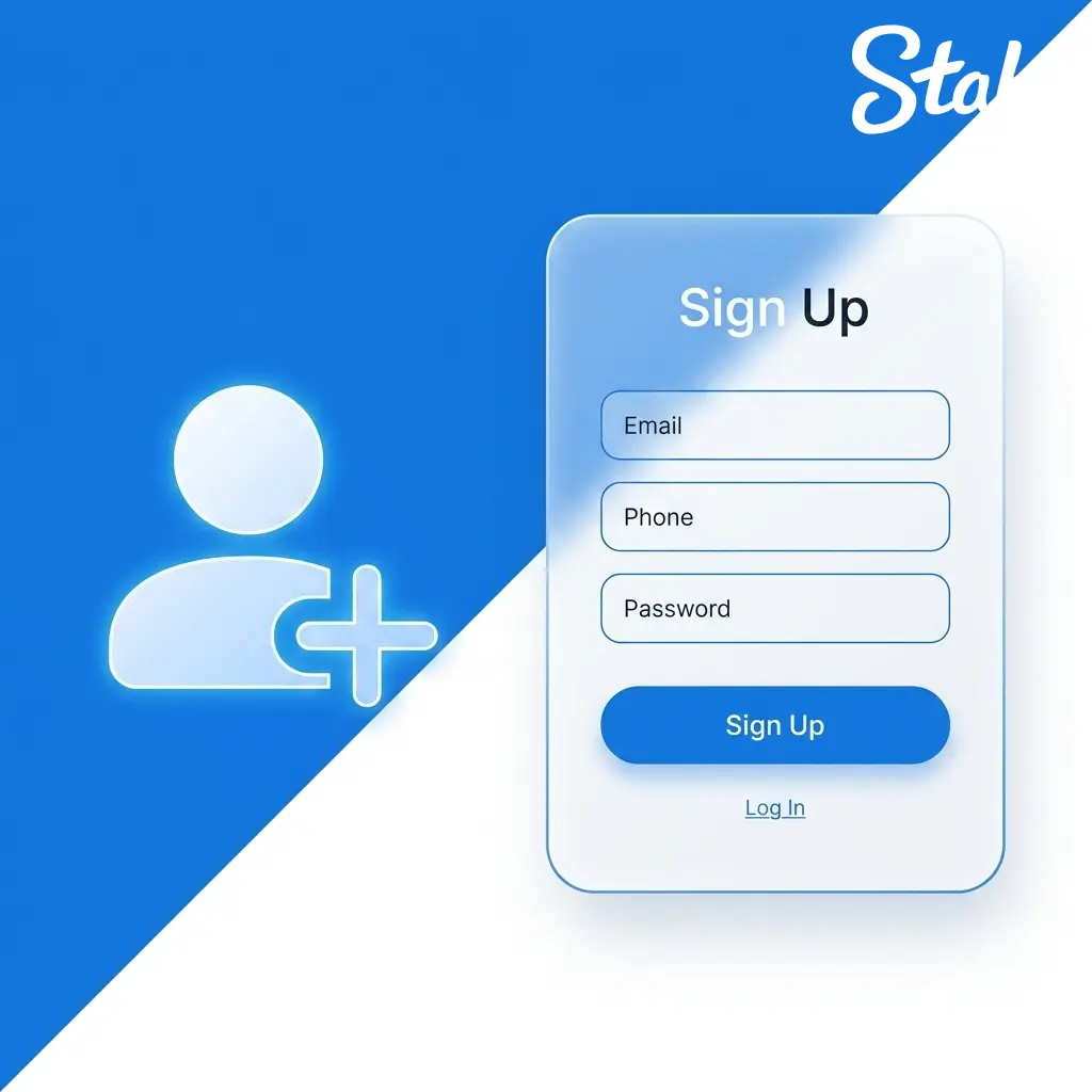 Formulario de registro en Stake.com para jugadores de Argentina con acceso a más de 3.000 juegos