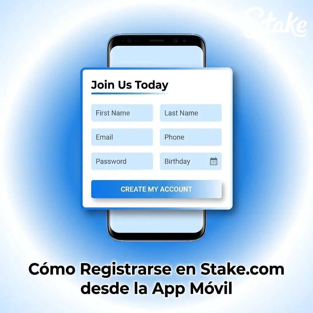 Registro en Stake.com desde la app móvil en Android APK e iOS PWA con métodos disponibles