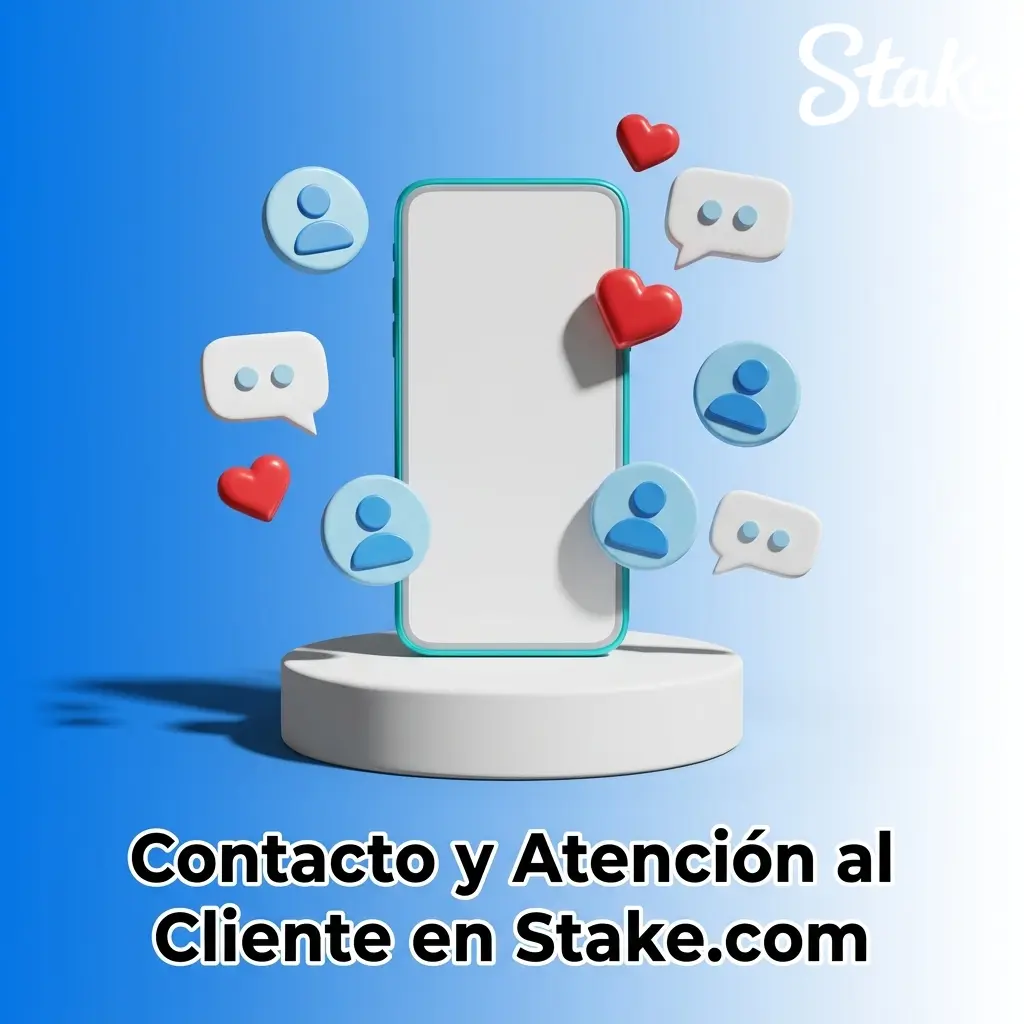 Soporte Stake.com disponible 24/7 con chat en vivo, email, centro de ayuda y redes sociales para usuarios de Argentina