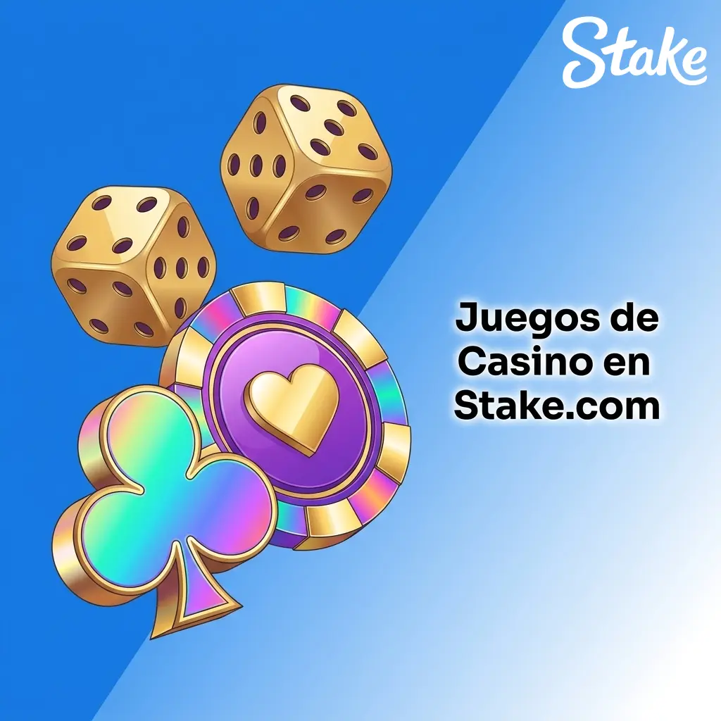 Juegos de casino en Stake.com: slots, ruleta, blackjack, baccarat y juegos originales de más de 8000 títulos