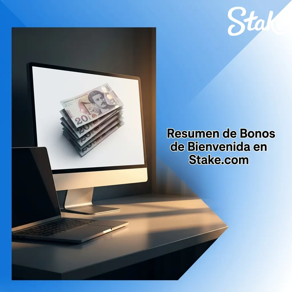Tabla comparativa de bonos de bienvenida en Stake.com con premios de hasta USD 150,000 en promociones disponibles